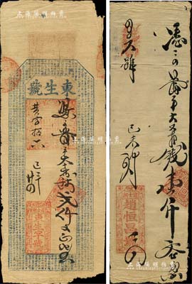 己未年（1859年，即咸丰玖年）泾县道士...